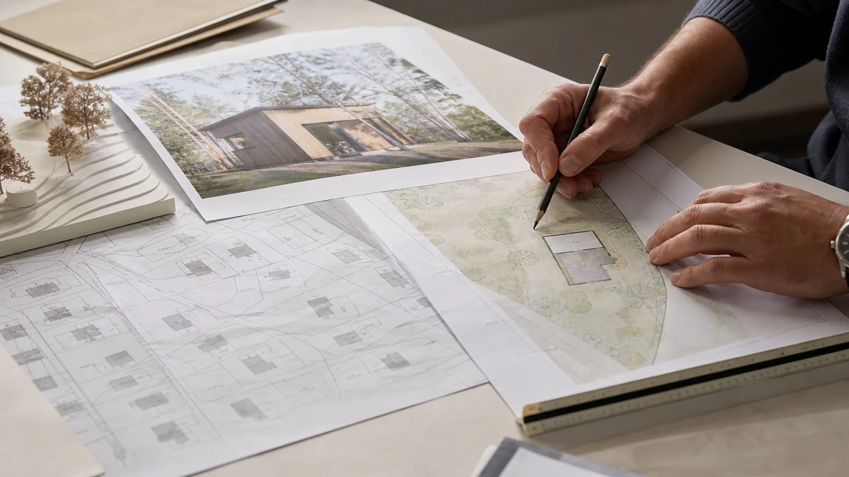 Plans et dossier d urbanisme pour chalet de jardin
