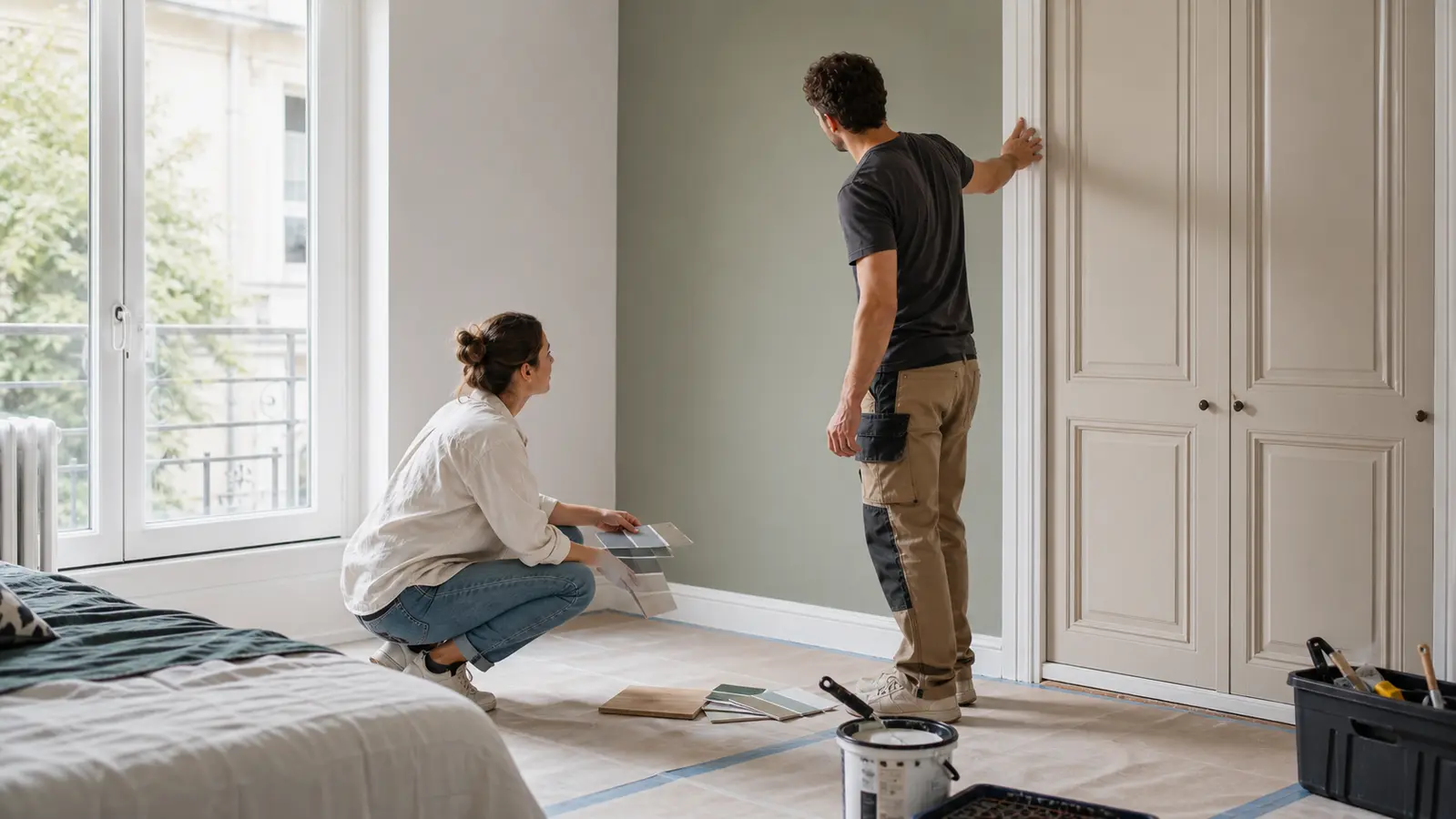 Arbitrage de finitions pour réduire le coût d'une rénovation de chambre
