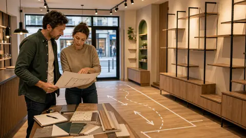 Aménager un petit commerce avec le bon budget, une circulation fluide et des matériaux adaptés