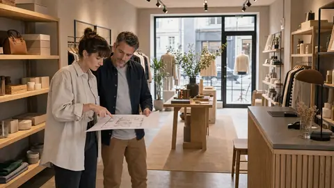 Aménager une boutique de 20 m² sans perdre la circulation