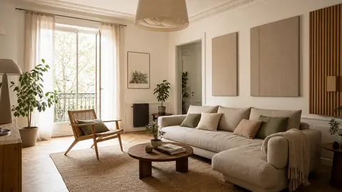 Confort d'un intérieur: lumière, acoustique, humidité, ventilation