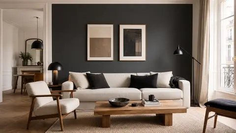 Où utiliser la couleur anthracite dans la maison sans assombrir